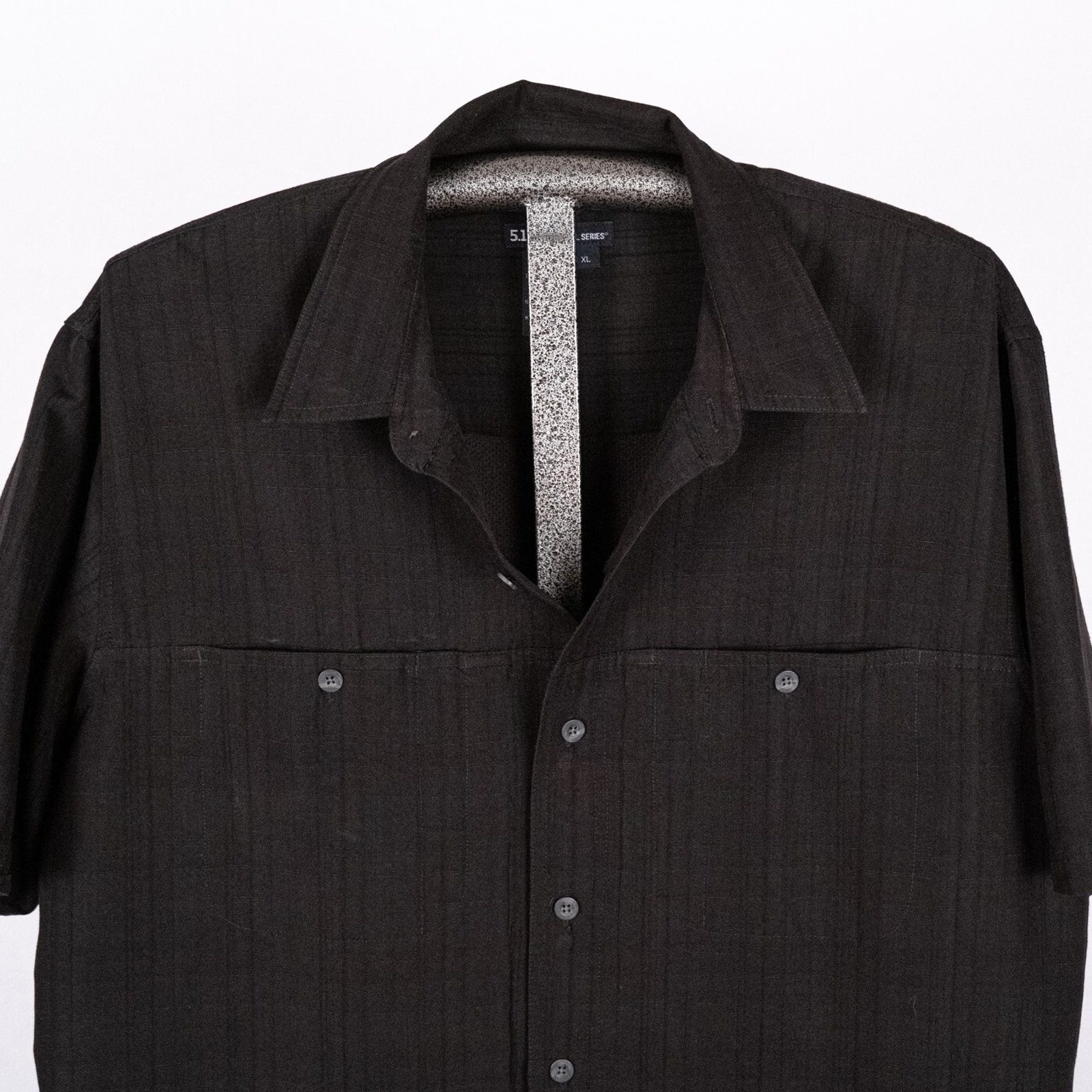 5.11 Tactical Covert Casual Shirt Men's Xl Black 71170 Military Law Enforcement